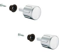 2X Manopola Caravan Push Lock Serratura A Vite Manopola Porta Caravan