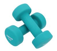 2x Manubri Neoprene pesi a mano donna donna da palestra 0,5 - 5kg