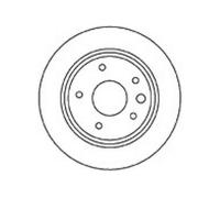 2x MAPCO 15640 Disco freno Posteriore per JAGUAR XK Coupe (X150) 305mm