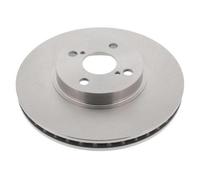 2x MAPCO 25567 Disco freno Anteriore per TOYOTA COROLLA (ZZE12, NDE12, ZDE12)