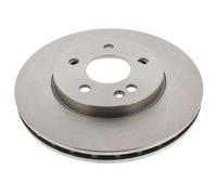 2x MAPCO 25809 Disco freno Anteriore adatto per MERCEDES-BENZ B-Klasse (W245)