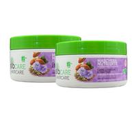 2x Maschera NUTRIENTE Per Capelli Secchi e Trattati, Con Olio Di Argan e Semi Di Lino. Nutre Intensamente La Chioma e Aiuta a Prevenire La Formazione Delle Doppie Punte 250ml