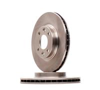 2x MASTER-SPORT 24012202891-PCS-MS Disco freno Anteriore per DACIA SANDERO II