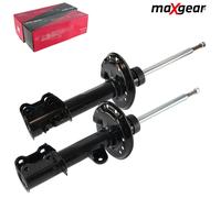 2X Maxgear 11-1088+11-1089 Ammortizzatore Anteriore Per Opel Corsa D E Adam
