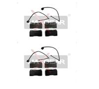 2x Maxgear 19-0567 Kit Pastiglie Freno a Disco Frontale per VW Seat Audi Cupra