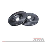 2X Maxgear 19-0691 Disco Freno Anteriore 260 Mm Per BMW E30