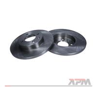 2X Maxgear 19-0767 Disco Freno Anteriore Per VW Golf III 1H1 Seat Toledo I 1L2