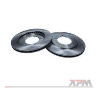 2x Maxgear 19-0790 Disco Freni Anteriore per Peugeot 206 Citroën Xsara N1