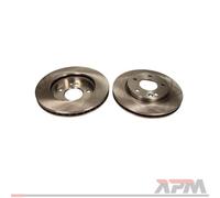 2x Disco freno Assale anteriore ventilato 19-0802 MAXGEAR per MERCEDES-BENZ