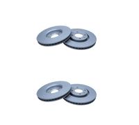 2X Maxgear 19-0807MAX Disco Freno Per Opel Corsa F Peugeot 207 CC Citroën DS