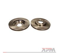 2x Maxgear 19-0812 Disco Freni Anteriore per Opel Vectra C Cc Fiat Saab Cadillac