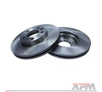 MAXGEAR 2X Disco Freno Anteriore Ø294 Mm Ventilato Verniciato Per Ford Transit