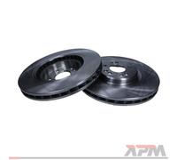 MaXgear Disco freno 19-1014 2x ventilato assale anteriore per Mercedes-Benz