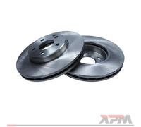 2x Originale MAXGEAR Disco Freno 19-1034 per Mercedes-Benz