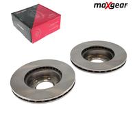 2X MAXGEAR 19-1052 Disco Freno Ventilato Per MERCEDES B906 B907 VW CRAFTER 30-50
