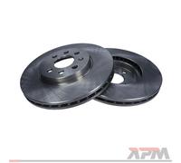2x Maxgear 19-1054 Disco Freni Anteriore per Chrysler Voyager IV S Dodge Caravan