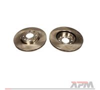 2x Maxgear 19-1063 Disco Freni Anteriore per Opel Corsa D S07 Fiat Punto 188