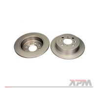 2x Disco freno Assale posteriore ventilato 19-1304 MAXGEAR per CADILLAC SAAB