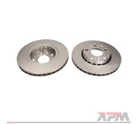 2x Maxgear 19-1312 Disco Freni Anteriore per Mercedes-Benz W169 W245