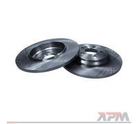 2x Disco freno Assale posteriore pieno 19-1798 MAXGEAR per MERCEDES-BENZ