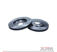 2x Originale MAXGEAR Disco Freno 19-1815 per Nissan