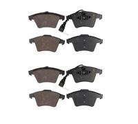 2x Maxgear 19-1822 Kit Pastiglie Freno Freni a Disco Frontale per VW Multivan V