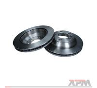 2X Maxgear 19-1833 Disco Freno Posteriore Per VW Touareg Audi Q7 Porsche Cayenne