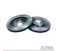 2X Maxgear 19-1866 Disco Freno Per Toyota Auris E15 Lexus ES V6
