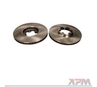 2x Disco freno Assale posteriore ventilato 19-1959 MAXGEAR per AUDI A6 C6 Avant