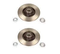 Maxgear Dischi Freno Posteriori L+R Per Citroen C3 C4 Peugeot 307 Con Cuscinetto