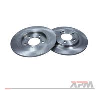 MAXGEAR 2x Disco Ø284mm Posteriore Pieno per Hyundai i40 Cw 1.6 GDI 1.7 Crdi