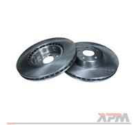 2x Dischi freno MAXGEAR Davanti S+D per AUDI, PORSCHE A4 B8, A5 B8, A5 I