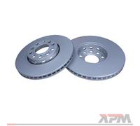 2X Maxgear 19-2260 Disco Freno Posteriore Per BMW E60 E61