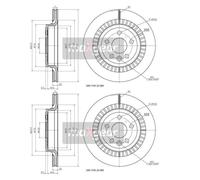 MAXGEAR Discofreno per VOLVO 19-2335