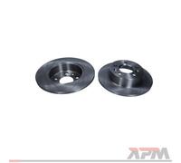 2x Disco freno Assale posteriore pieno 19-2596 MAXGEAR per RENAULT ESPACE III