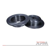 2x Disco freno Assale posteriore pieno 19-2663 MAXGEAR per BMW 3 3 Touring