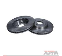 2x Disco freno Assale anteriore ventilato 19-3347 MAXGEAR per DAIHATSU SUBARU