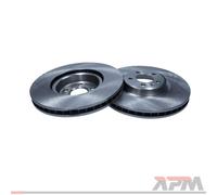 2X Maxgear 19-4691 Disco Freno Anteriore Per Audi Q5 FYT VW Touareg CR7 RC8