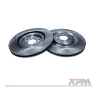 2x Maxgear 19-4709 Disco Freno Posteriore per VW Touareg CR7 RC8 Audi Q7 4MB 4MG