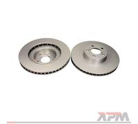 2x Maxgear 19-4725 Disco Frontale 302 MM per Jeep Compass MK49 Dodge Nitro