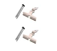 2X Maxgear 27-2502 Set Accessori Disco Freno Posteriore Per W203