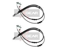 2x Maxgear 32-0042 Flessibile Freno a Mano Posteriore per Opel Vectra B Cc