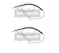 2x Maxgear 32-0218 Flessibile Freno a Mano Frontale per Citroën C5 Bagno I C5 I