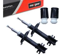 2x Maxgear Ammortizzatore + Kit Parapolvere Ant. per Fiat Cinquecento Seicento