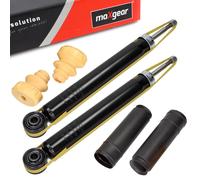 2x Maxgear Ammortizzatore + Kit Parapolvere Posteriore per Audi A3 Seat Altea XL