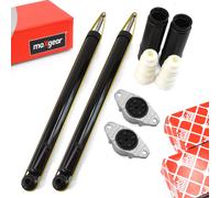 2x Maxgear Ammortizzatore Protection-Kit + Febi Supporto Posteriore per Mazda 3