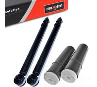 2x MAXGEAR Ammortizzatori Gas + Kit ParaPolvere Posteriore per VW GOLF