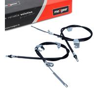 2X MAXGEAR Cavi Del Freno A Mano Per NISSAN QASHQAI +2