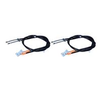 2x MAXGEAR Cavo Del Freno a Mano Flessibile per Ford Street Ka RL2 1.6