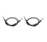 2x MAXGEAR Cavo Del Freno a Mano Flessibile per Ford Street Ka RL2 1.6